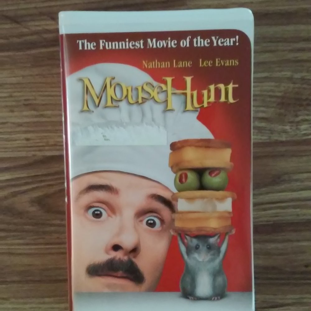 Collectable Movie Mouse Hunt VHS Perfect Condition in Hard Plastic Cover Perfect